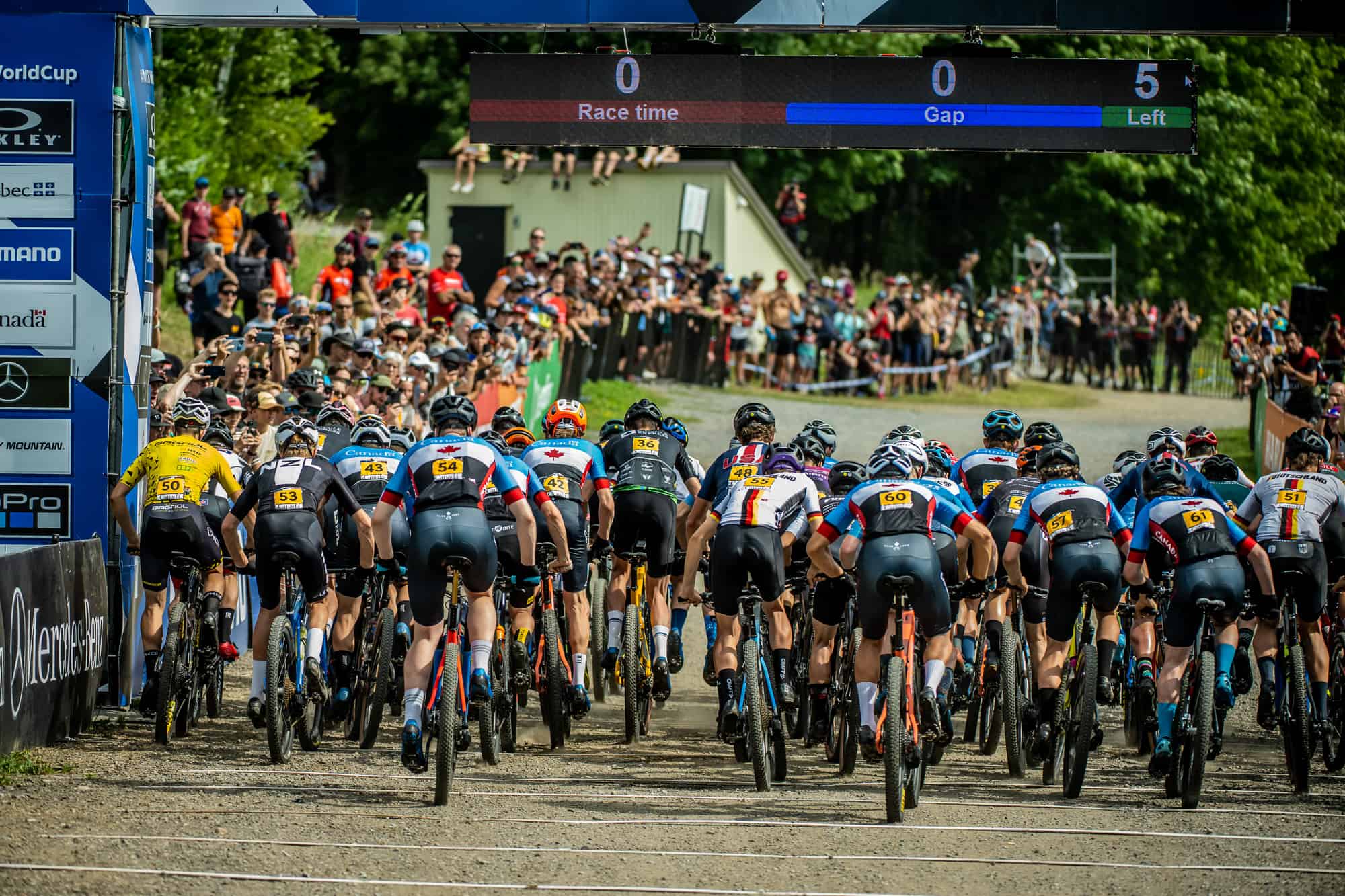 UCI Mountain Bike World Series Events MontSainteAnne