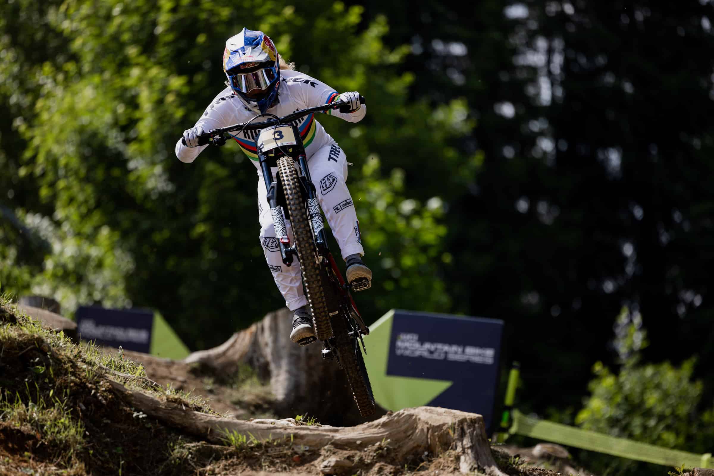Austria does the double at the UCI Downhill World Cup in Leogang