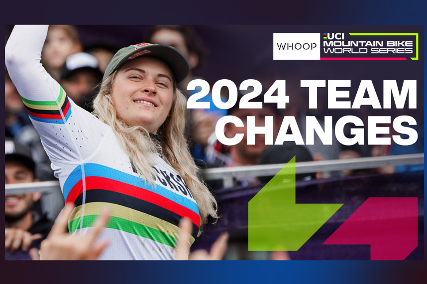 Josh and Ric’s 2024 WHOOP UCI Mountain Bike World Series team changes 