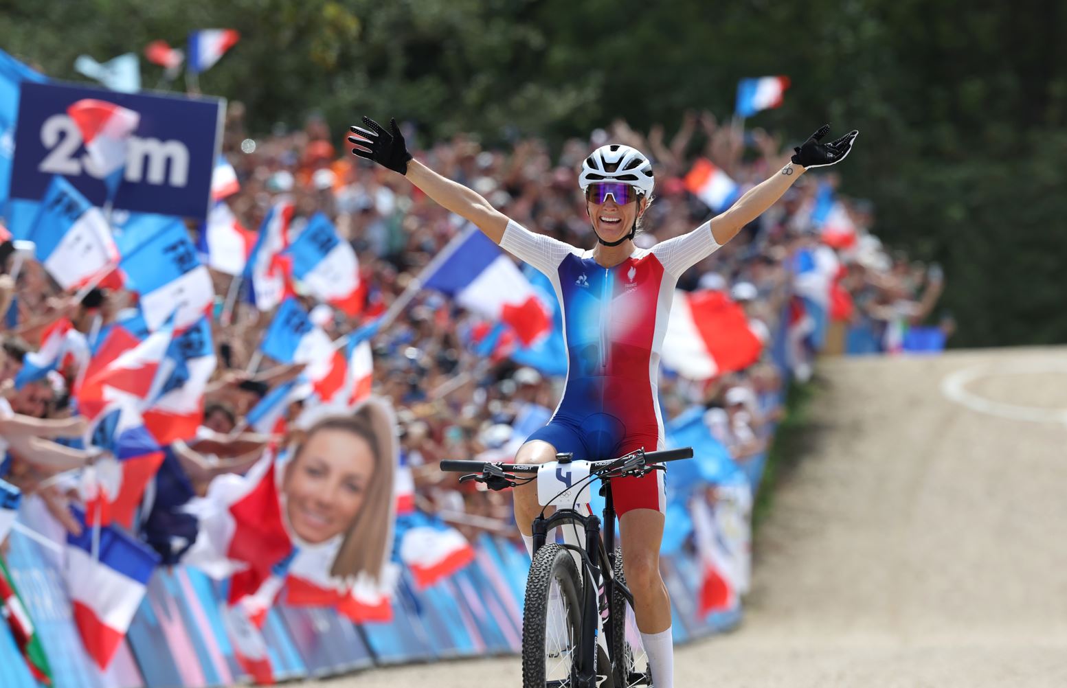 Olympic Games Paris 2024: Ferrand-Prévot dominates women’s mountain bike 