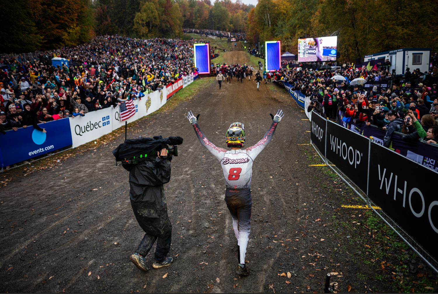 UCI DOWNHILL WORLD CUP: BROSNAN AND CABIROU TRIUMPH IN THRILLING MONT-SAINTE-ANNE FINALE