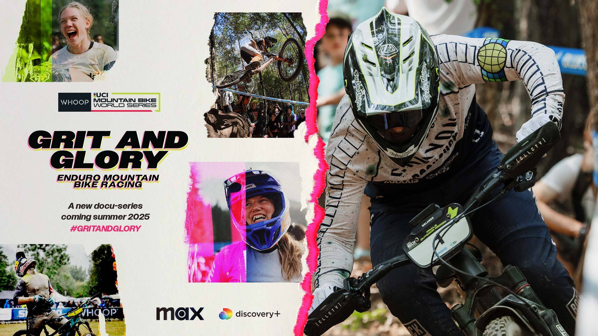 Warner Bros. Discovery Sports Presents Grit & Glory, an Exclusive Look Inside Enduro Mountain Bike Racing