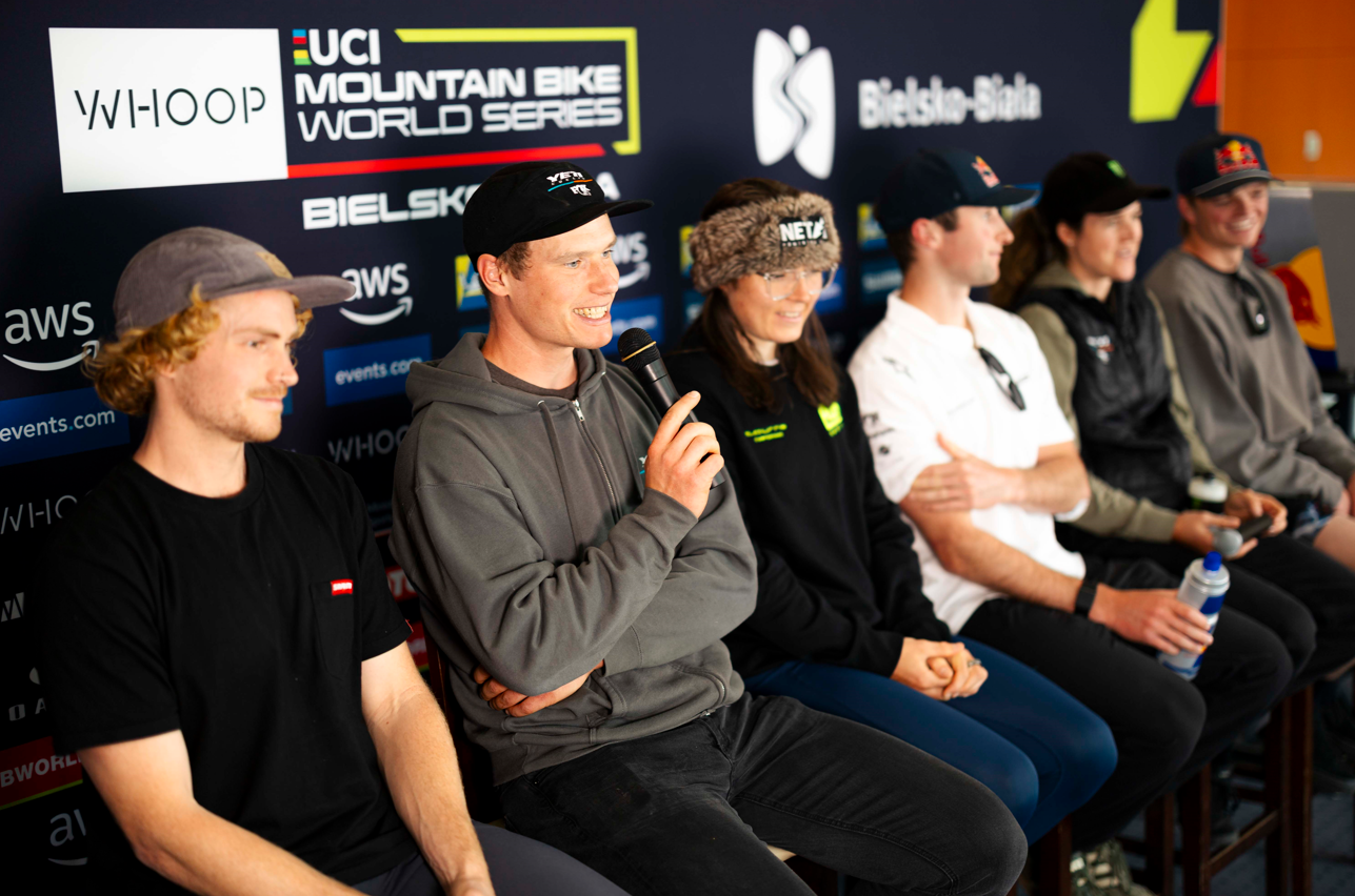 Dunne, Balanche and Harnden fighting fit for the start of the downhill season